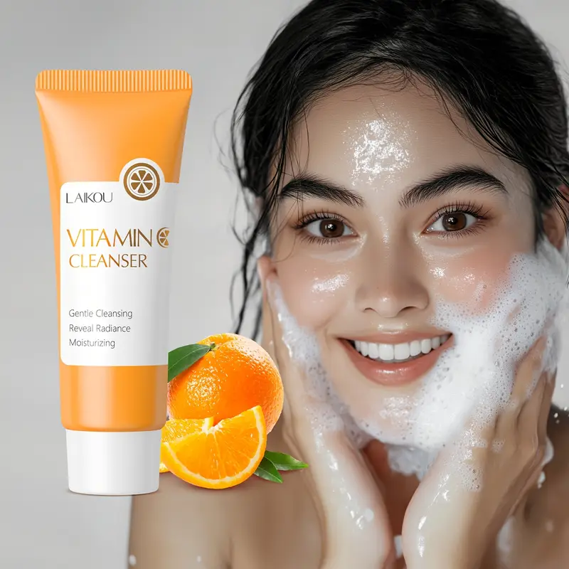 vitamin C cleanser with glycerin and citrus scent